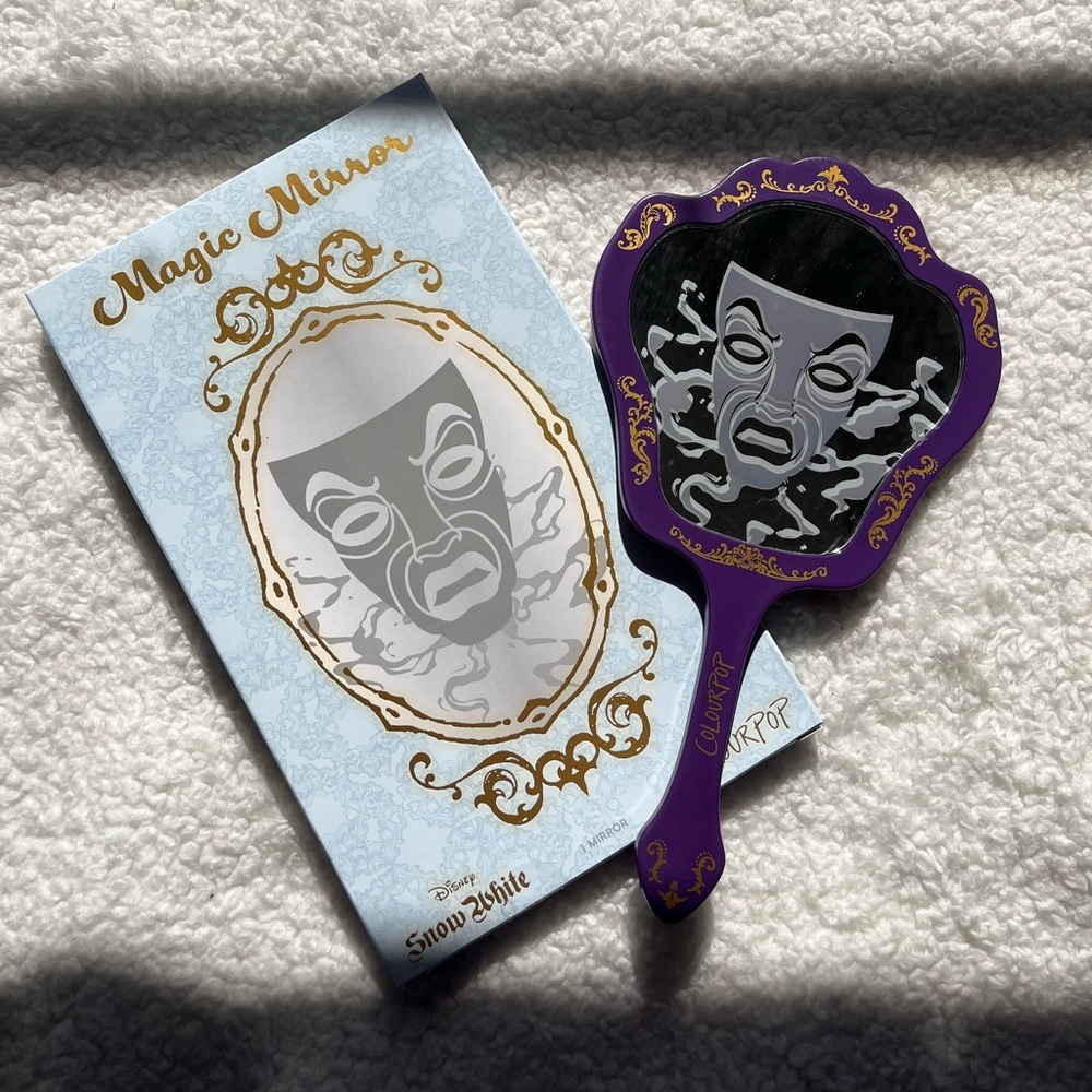 Colourpop x snow white magic mirror hand mirror